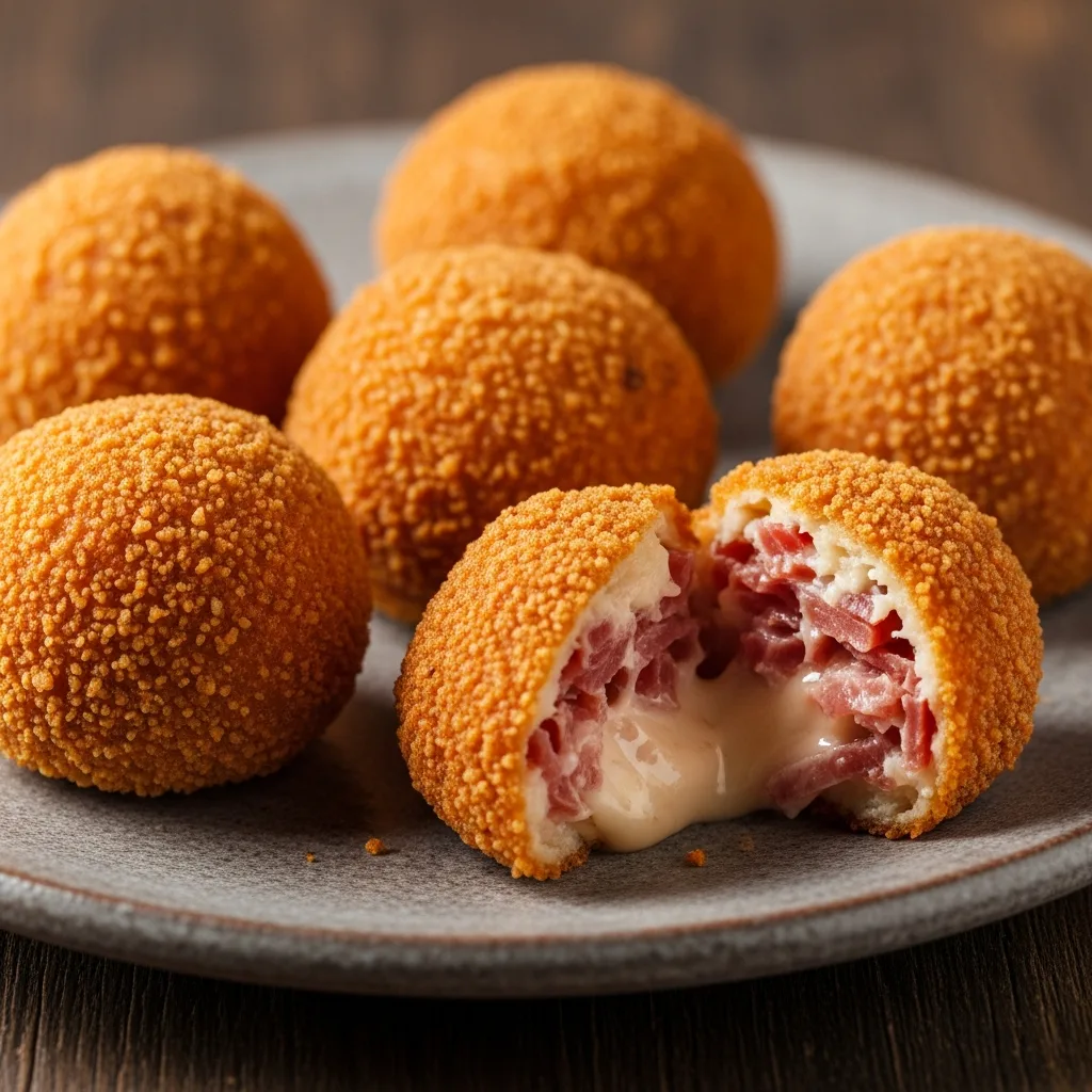 Croquetas caseras de jamón ibérico
