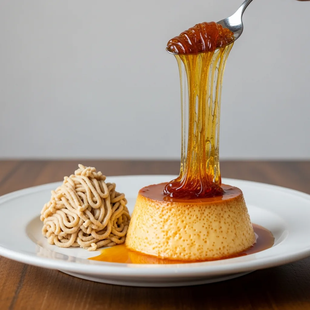 Flan de huevo casero